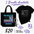 💜 Suicide Prevention Awareness Bundle – XL Only 💜