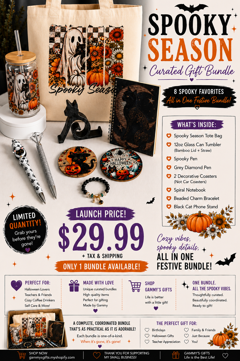 🎃 Spooky Season Curated Gift Bundle