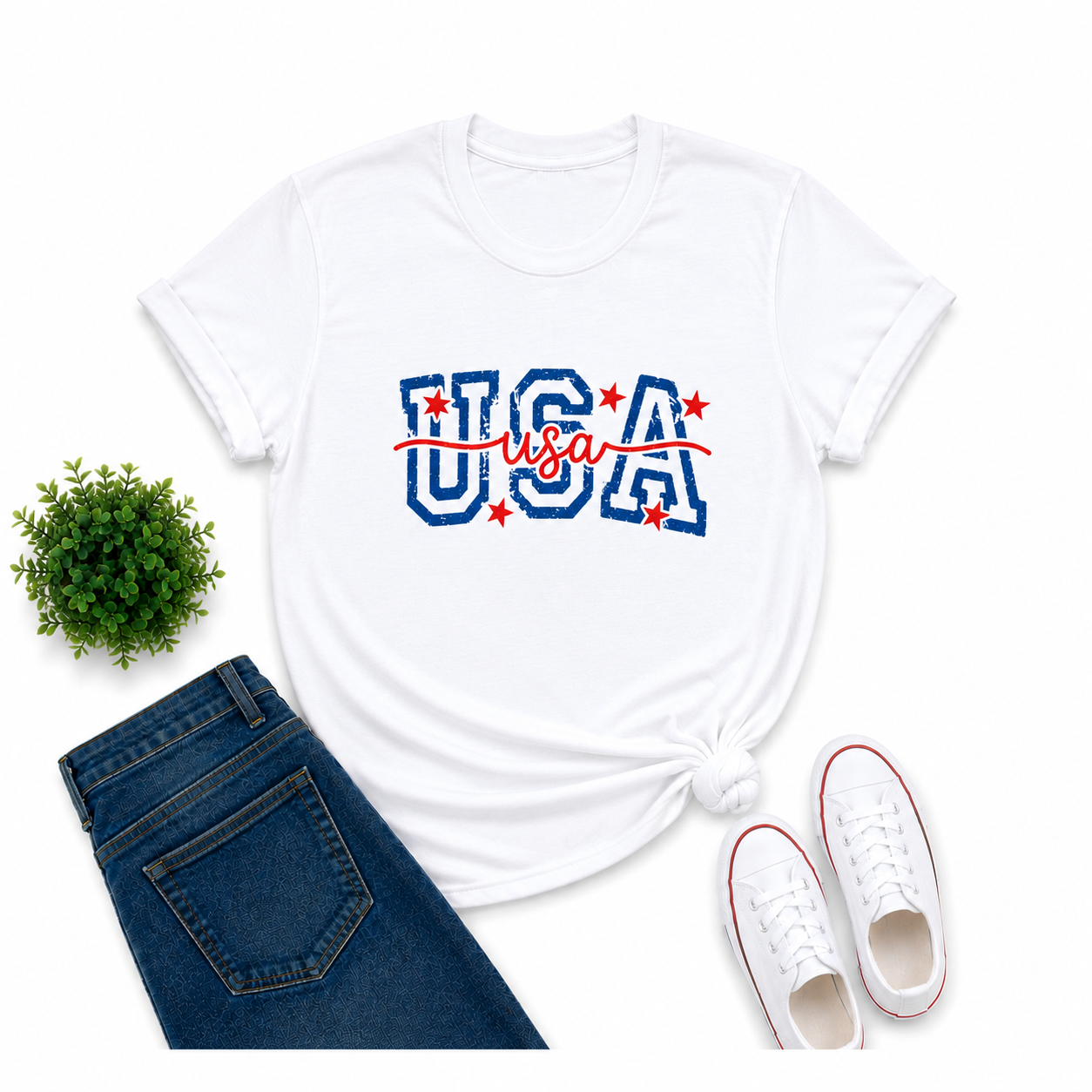 🇺🇸 Vintage USA Patriotic Graphic T-Shirt 🇺🇸