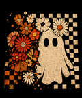 👻🌼 Vintage Floral Ghost Tee 🌼👻