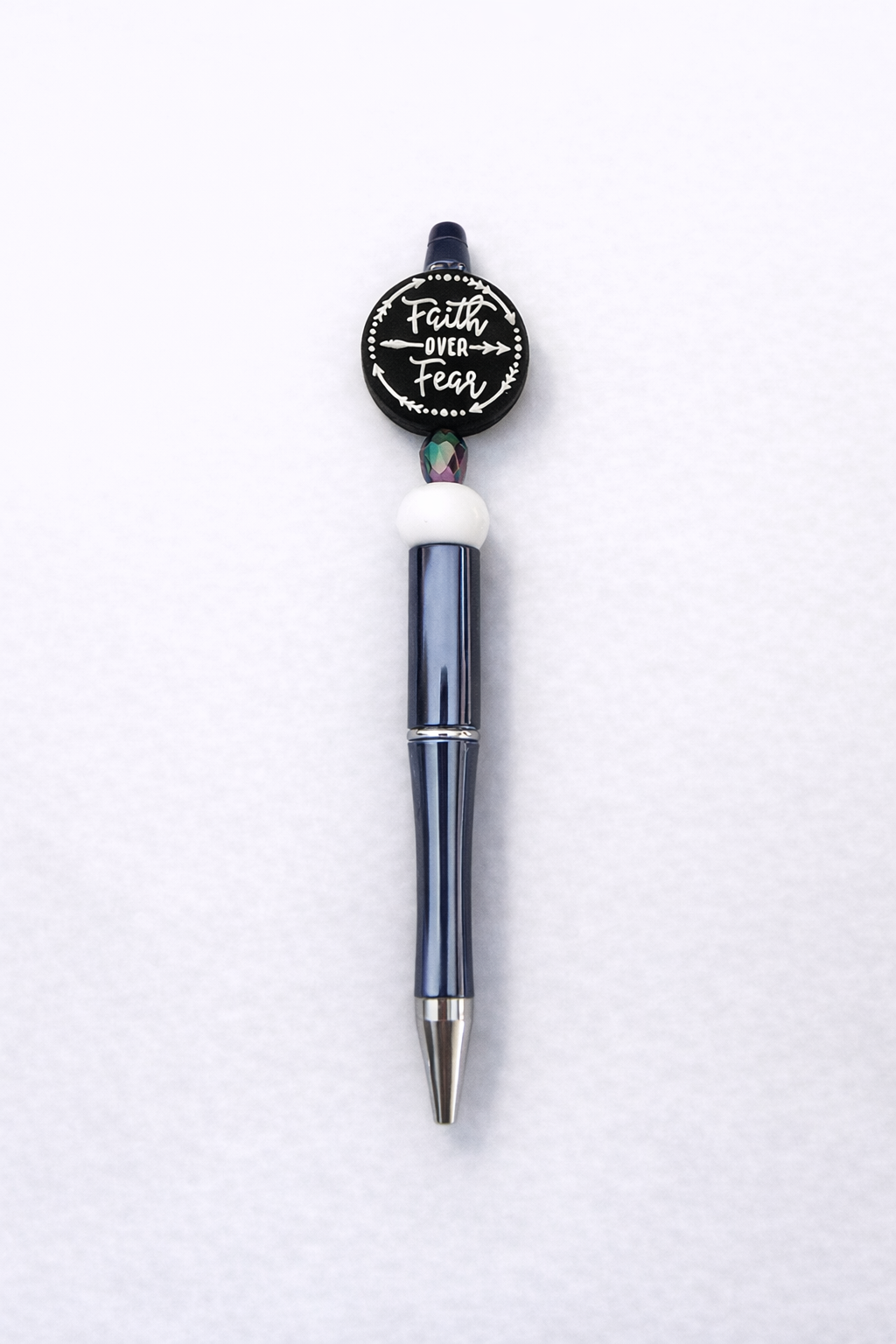 Faith Over Fear Beaded Pens
