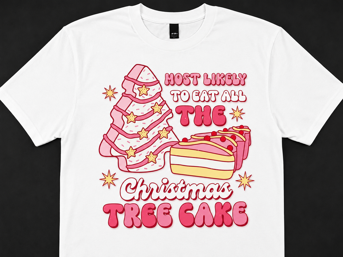🎄 Most Likely to Eat All the Christmas Tree Cake 🍰