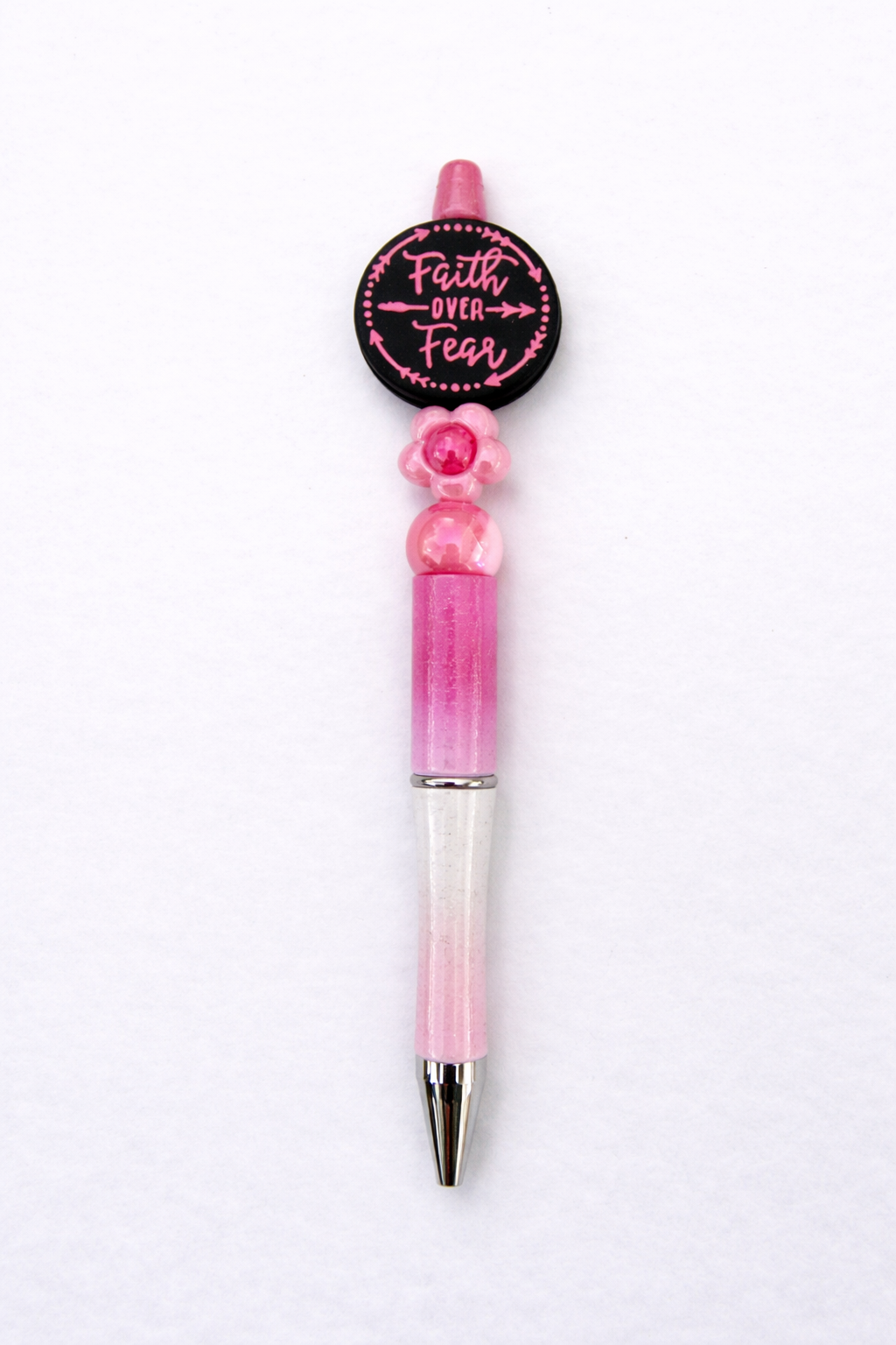 Faith Over Fear Beaded Pens