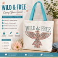 🦅✨ WILD & FREE ✨🦅 Tote Bag