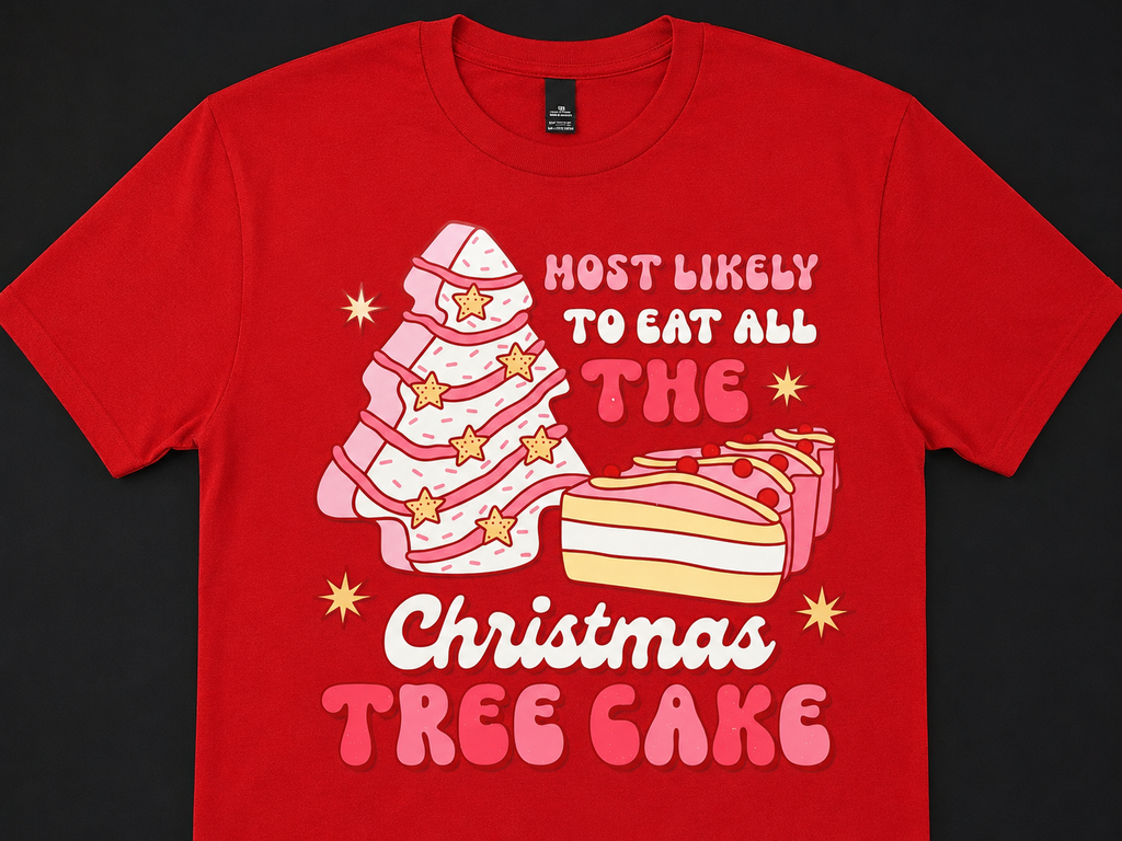 🎄 Most Likely to Eat All the Christmas Tree Cake 🍰