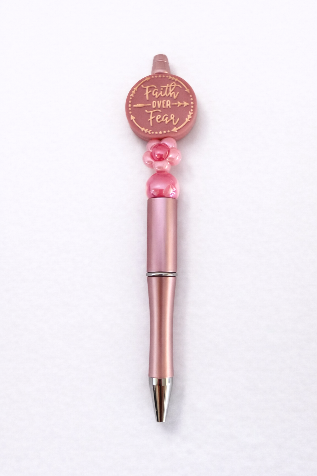 Faith Over Fear Beaded Pens